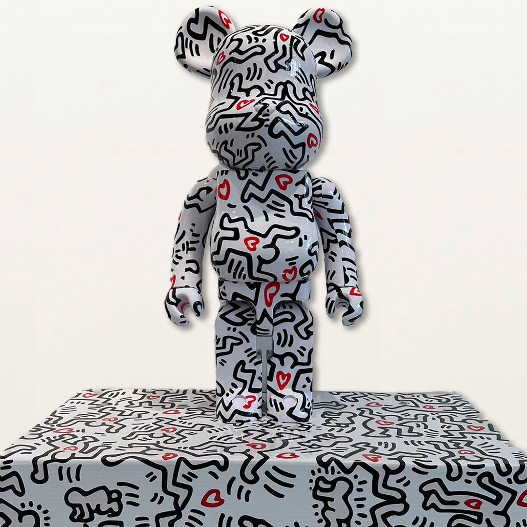 Keith Haring Bearbrick Limited Edition Figure — Ze Art Keith Haring Bearbrick Limited Edition Figure — Ze Art